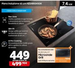 Samsung - Piano Induzione 60 Cm NZ64B5045GK