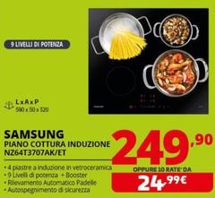 Samsung - Piano Cottura Induzione NZ64T3707AK/ET