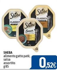 Sheba - Alimento Gatto Patè, Salsa