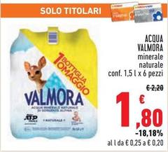 Valmora - Acqua