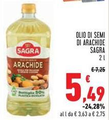 Sagra - Olio Di Semi Di Arachide