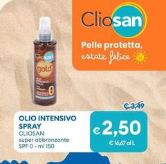 Cliosan - Olio Intensivo Spray