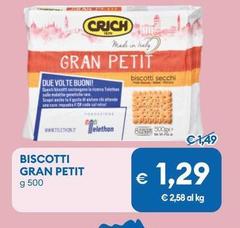 Crich - Biscotti Gran Petit 