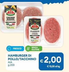 Aia - Hamburger Di Pollo/Tacchino