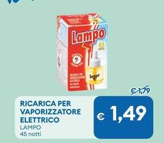 Lampo - Ricarica Per Vaporizzatore Elettrico