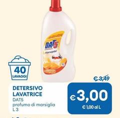 Dat5 - Detersivo Lavatrice