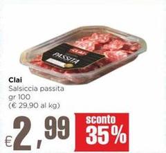 Clai - Salsiccia Passita