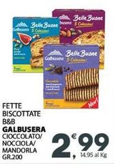 Galbusera - Fette Biscottate Cioccolato