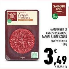Sapori - & Idee Hamburger Di Angus Irlandese