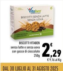 Luglio - Biscotti Senza Latte E Senza Uova Con Gocce Di Cioccolato