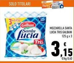 Galbani - Mozzarella Santa Lucia Tris