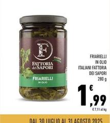 Fattoria sapori - Friarielli In Olio Italiani