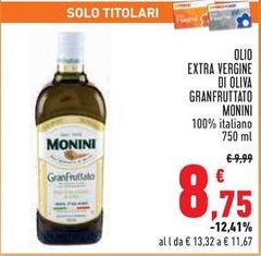 Monini - Olio Extra Vergine Di Oliva Granfruttato