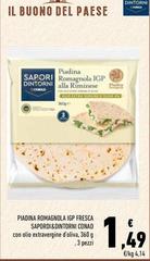 Conad - Piadina Romagnola IGP Fresca Sapori & Dintorni