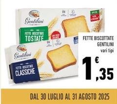 Gentilini - Fette Biscottate