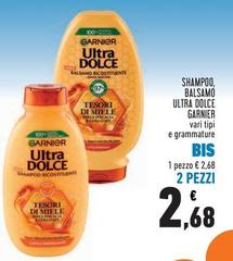 Garnier - Shampoo, Balsamo Ultra Dolce