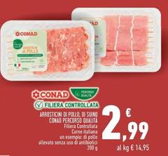 Conad - Arrosticini Di Pollo Di Suino Percorso Qualità