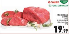 Conad - Fetta Per Tagliata Di Bovino Percorso Qualità