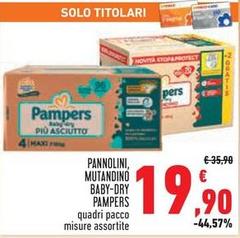 Pampers - Pannolini, Mutandino Baby-Dry