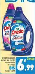 Bio Presto - Detersivo Liquido Bucato