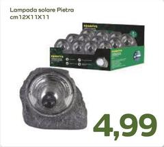 Lampada Solare Pietra