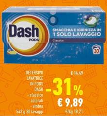 Dash - Detersivo Lavatrice In Pods