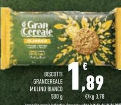 Mulino Bianco - Biscotti Grancereale