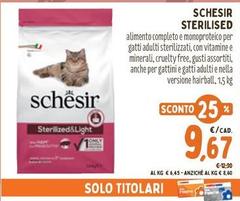 Schesir - Sterilised