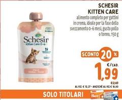Schesir - Kitten Care
