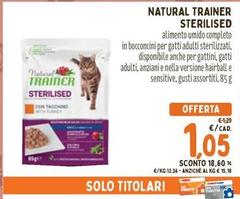 Natural Trainer - Sterilised