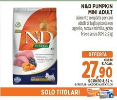 N&D - Pumpkin Mini Adult