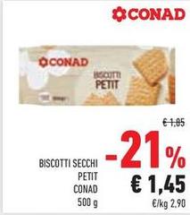 Conad - Biscotti Secchi Petit