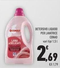 Conad - Detersivo Liquido Per Lavatrice