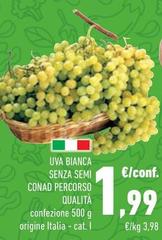 Semi - Uva Bianca Senza  Percorso Qualità