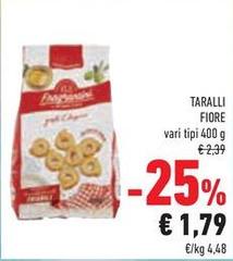 Primo fiore - Taralli