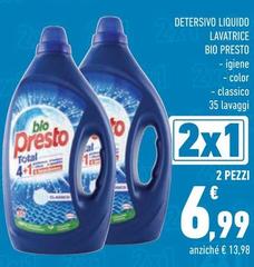 Bio Presto - Detersivo Liquido Lavatrice