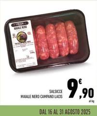 Lacis - Salsicce Maiale Nero Campano