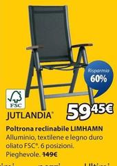 Jutlandia - Poltrona Reclinabile Limhamn