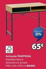 Scrivania Trappedal