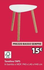 Basso - Tavolino Taps