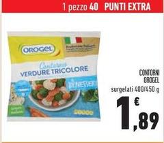 Orogel - Contorni