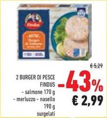 Findus - 2 Burger Di Pesce