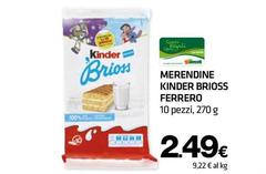 Ferrero - Merendine Kinder Brioss