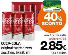 Coca Cola - Original Taste O Zero Zuccheri