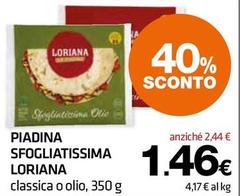 Loriana - Piadina Sfogliatissima
