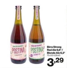 Strong - Birra  Red Ale 6,6°