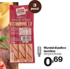 Sapori - Wurstel Di Pollo E Tacchino