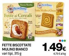 Mulino Bianco - Fette Biscottate