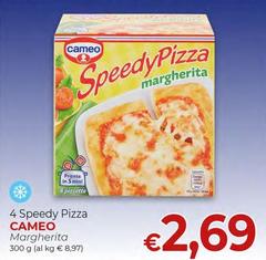 Cameo - 4 Speedy Pizza Margherita