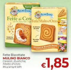 Mulino Bianco - Fette Biscottate Cereali